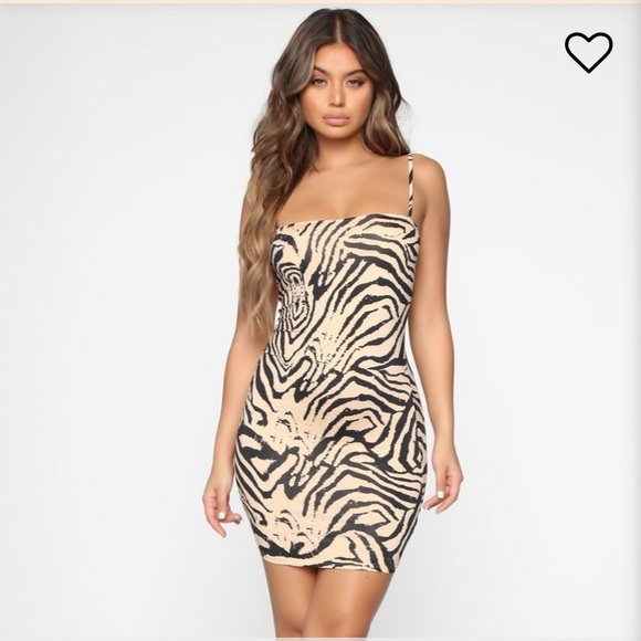 Fashion nova Animal print mini dress - Picture 2 of 4